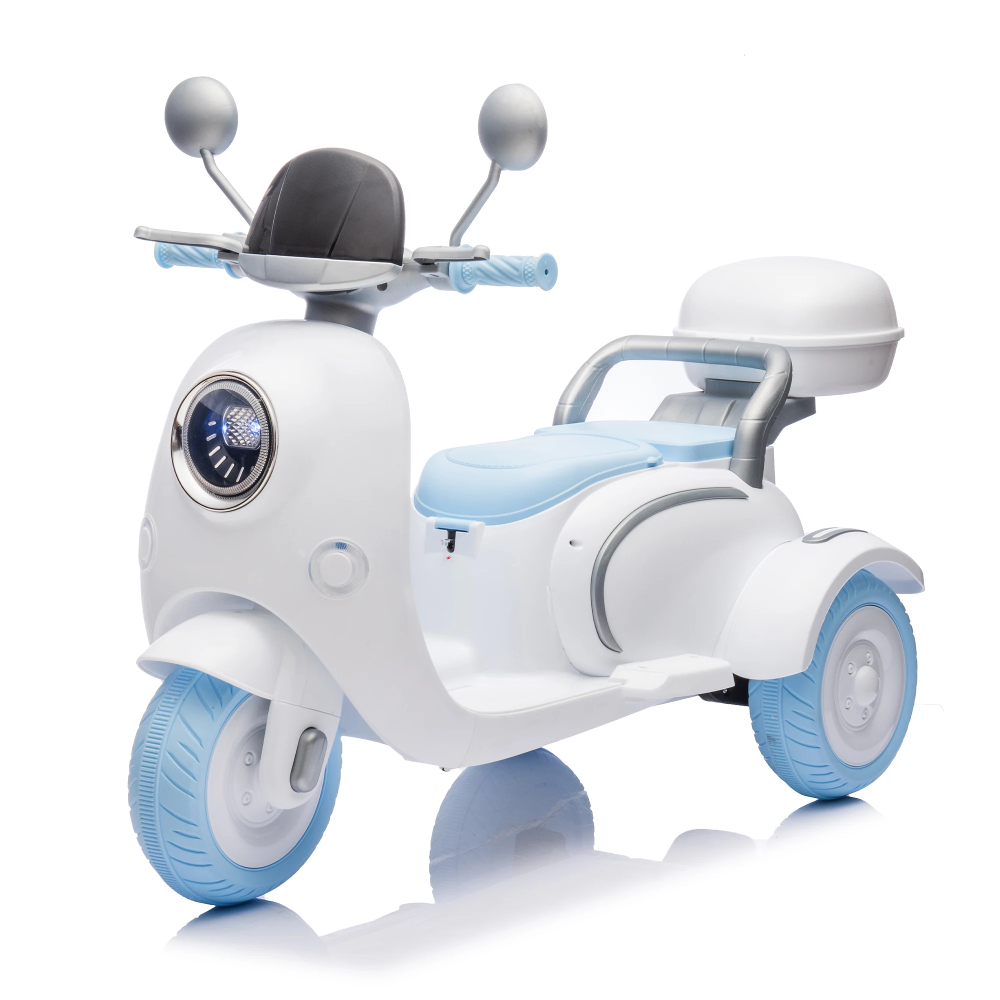 3-6 Years Children's Electric Motorcycle Ride On Double Kids toy Slow Start Multi-function player Oversized Storage Box children cars toy,electric motorcycle
