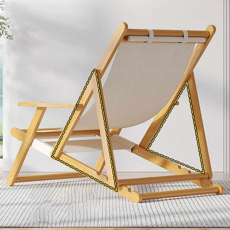 Chaise de lecture portable européenne, salon inclinable, design industriel, blanc, extérieur, hôtel, meubles nordiques