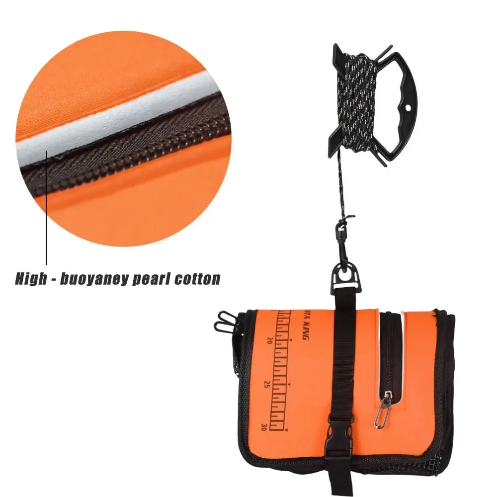 Description Picture 5 of itemFish Net Bag Floating Fish Basket Large Capacity Quick-drying Foldable Fish Cage 19L/47L Fish Protector Foldable Fishing Net