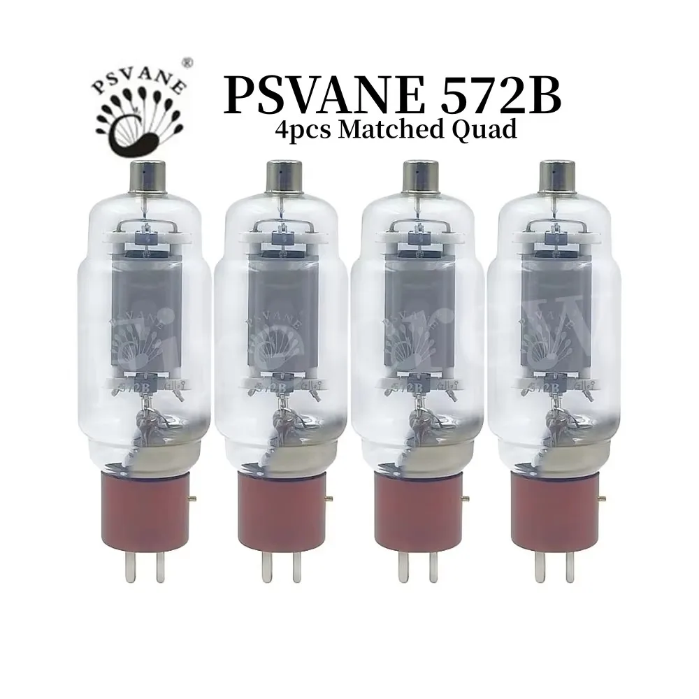 Fire Crew PSVANE 572B Vacuum Tube Replace 572B HIFI Audio Valve Electron Tube Amplifier Kit DIY Factory Matched Quad 6