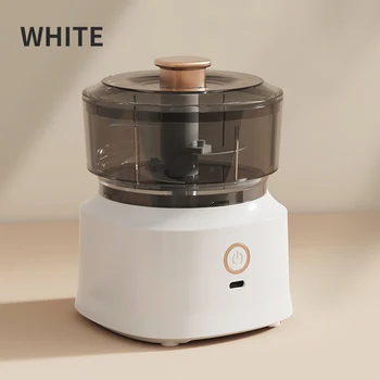 مفرمة لحم وخضروات كهربائية صغيرة لاسلكية مزدوجة الاستخدام 8