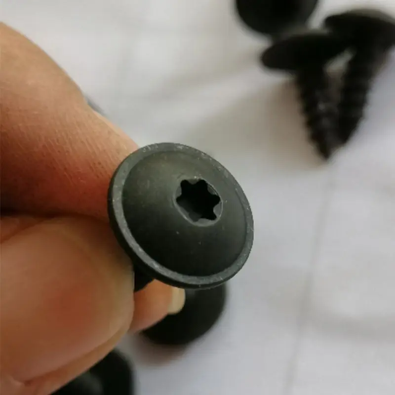 Auto Fasteners 10Pcs Self-tapping Screws Durable Vehicle Repair For Golf For Passat N90974701