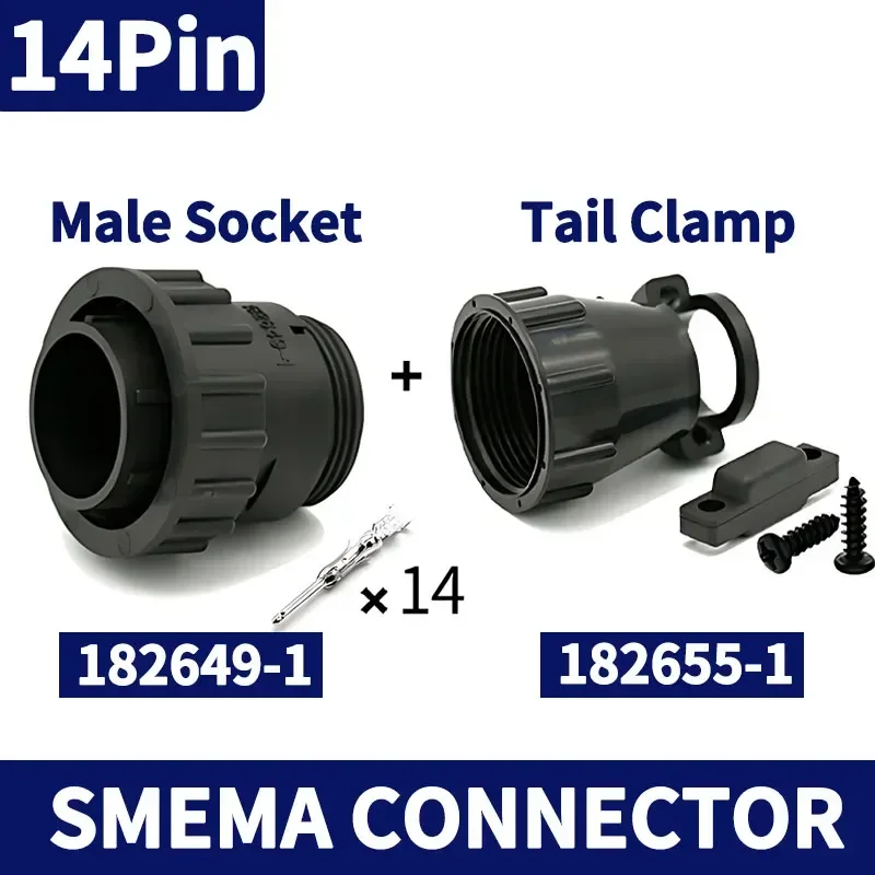 その他 TSE SATCOM CCT AMP/TE 4/9/14 Pin SMT SMEMA Auto sensor plug Aviation Wiring