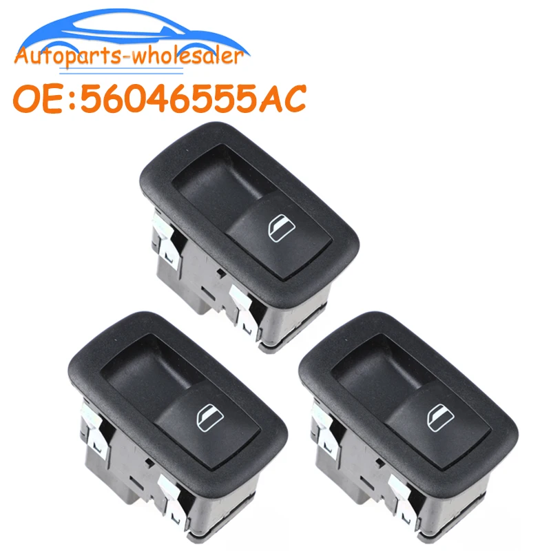 Door Power Window Switch Button 56046555AC 56046555AB 68080842AA DWS1838 For