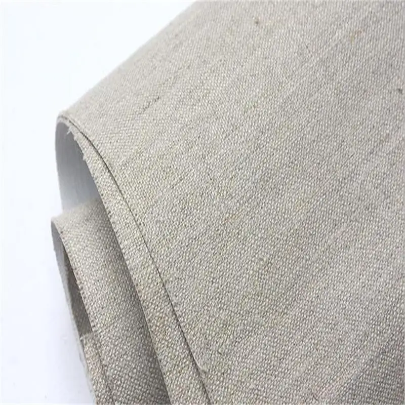 2.2m 100% rain linen material famous paintings make blank canvas for professional artists
