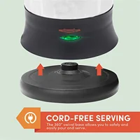 Percolateur à café électrique en acier inoxydable, 110V, 220V, pot, 73 outils, cadeau pour les amateurs de café, 12 standardisation 5