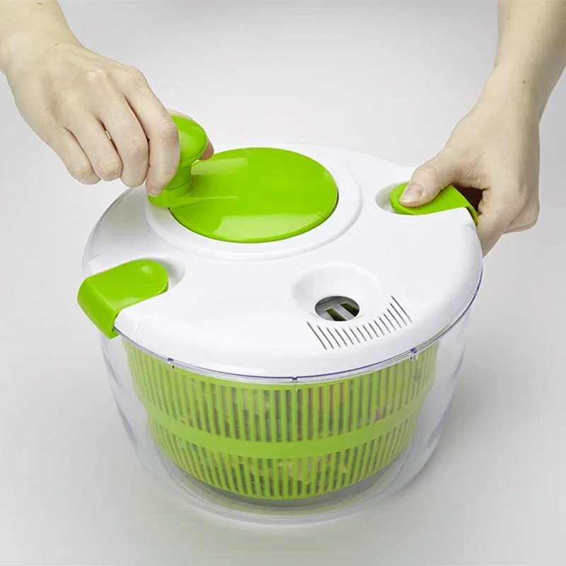Plastic salad tool bowl giant salad mixer for washing dried leaf vegetables kitchen accessories dryer drain rack basket ZM915