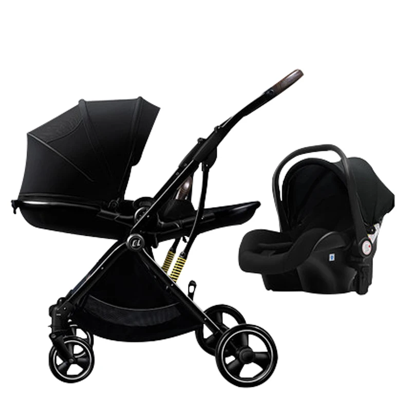 

Baby Stroller 3 in 1 With Car Seat Luxury Travel Guggy Carriage Cart And Pram Maman Home Coches Cars