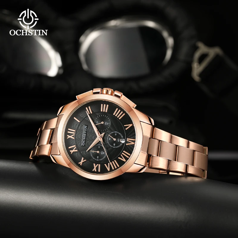 OCHSTIN2024 cross-border hot models pilot series multifunction quartz core fashionable trend men's quartz watches