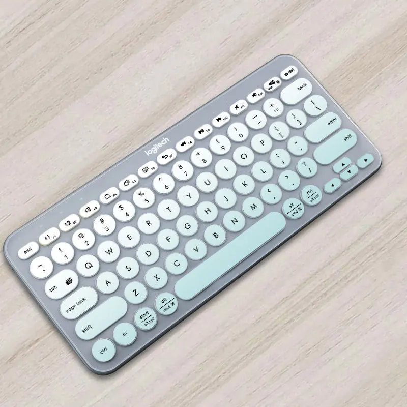 keyboard cover keyboard silicone cover ultra thin silicone laptop keyboard cover skin protector for Logitech K380 keyboard