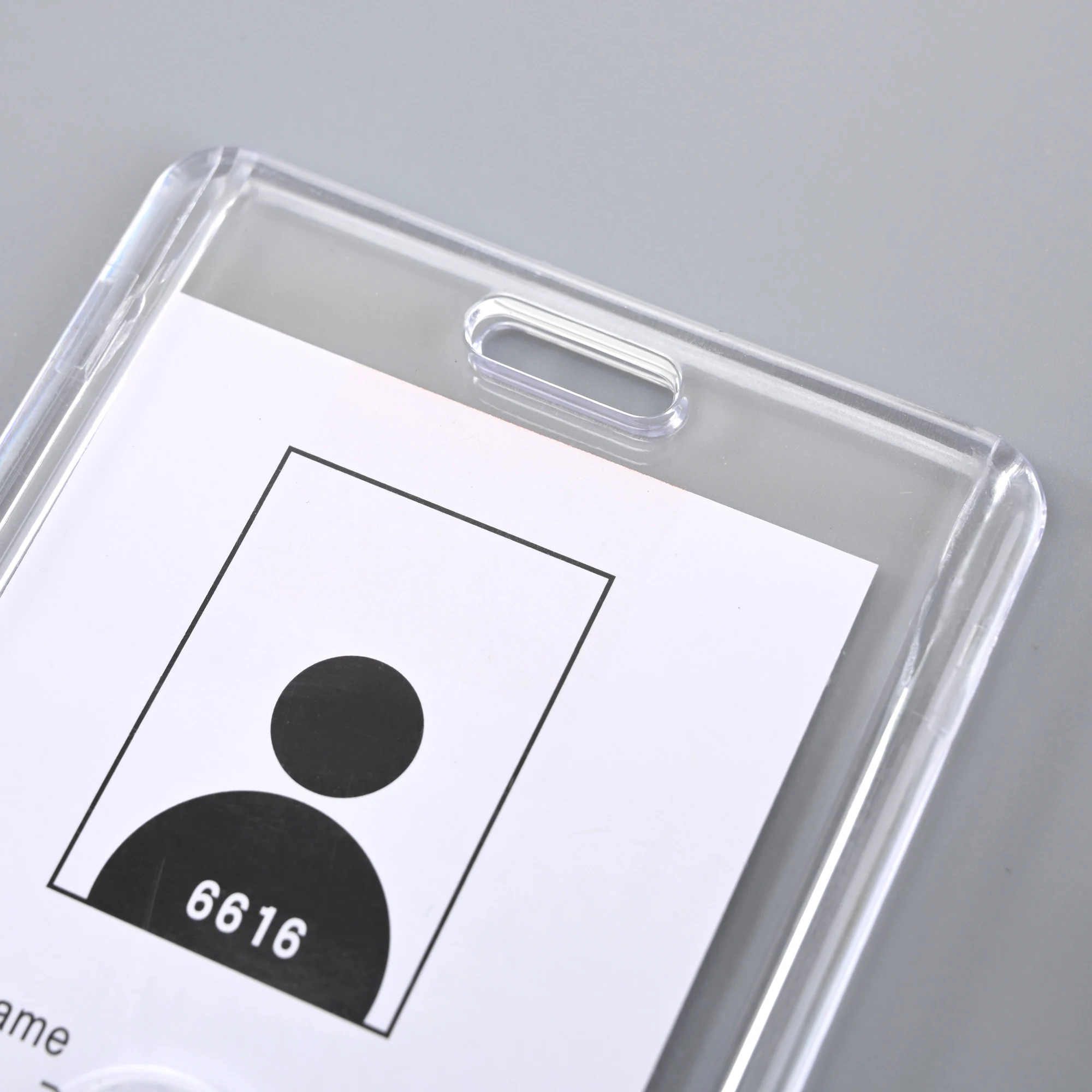 Acrylic Card Id Holder Transparent Bank Credit Badge Holder Photocard Crystal Card Bus Plastic Without Lanyard Protective Case wallet card holder card holder credit card holder card wallet id card holder id card case wallet card bag business card holder document card wallet card sleeve