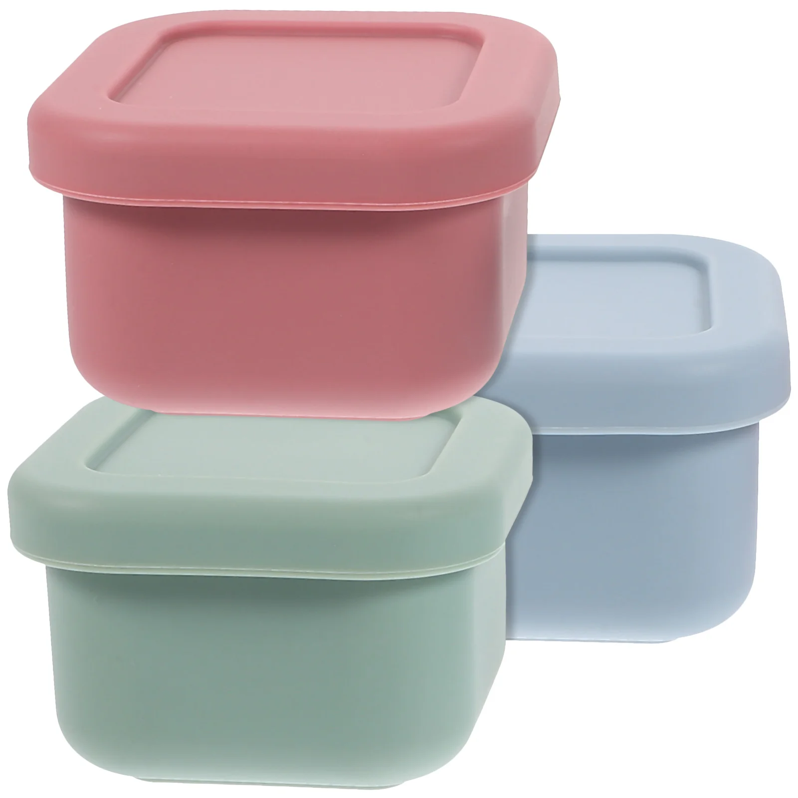 

3pcs Sauce Cups Dressing Containers Condiments Salad Dressing Snacks Boxes with Lid