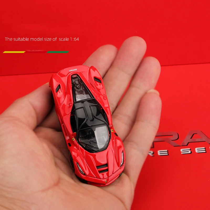 Bburago 1:64 Ferrari series Multiple models LAFerrari 488 458 ENZO F40 599 F12 car die-casting model small-scale toy collection 6