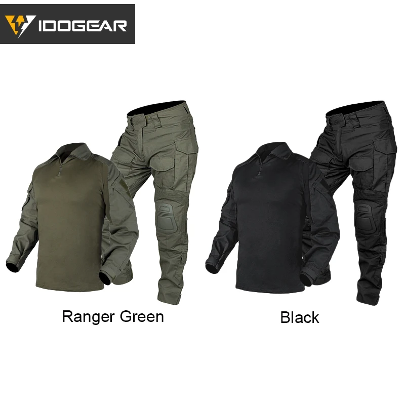 Combat Uniform BDU Camouflage Men G3 Tactical Clothes Cotton Polyster 3001