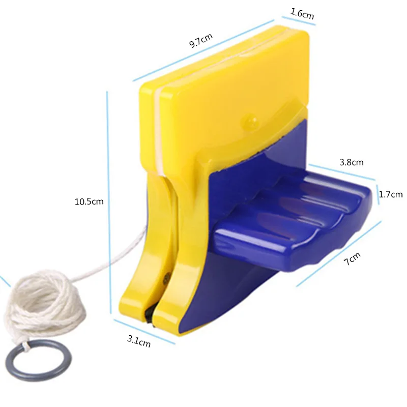 Magnetic Window Cleaner Glass Brush Tool Double Side Glass Wiper Algae Scraper Brush Pad Household Cleaning Tools