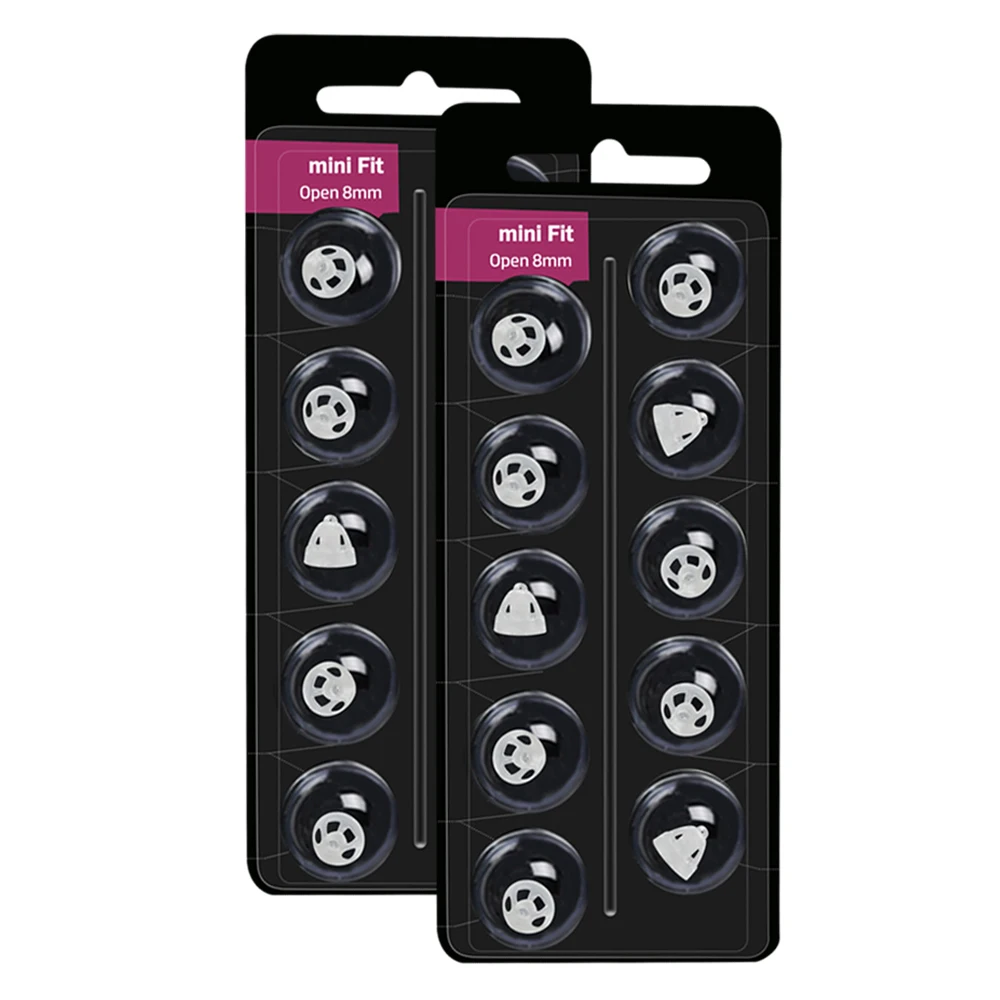 2 Packs 8mm Open