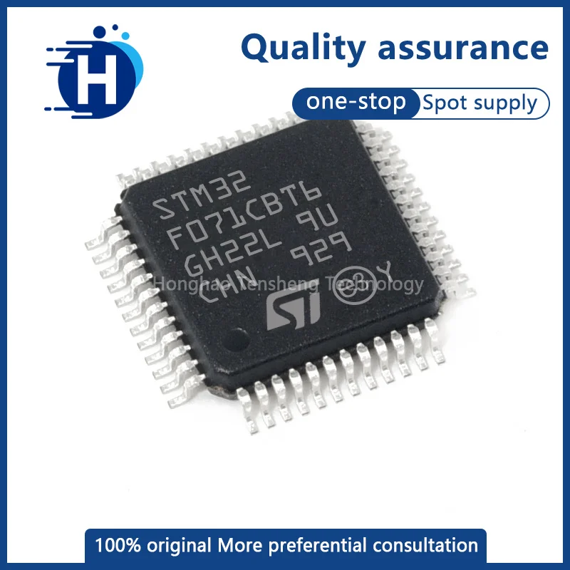 

Новый оригинальный микроконтроллер STM32F071CBT6 SMT LQFP48 32 микроконтроллер чип MCU