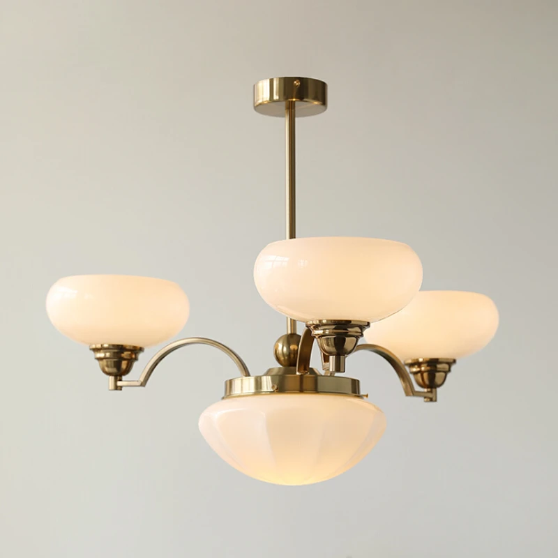 

Mingyu Medieval Vintage Living Room Chandelier Restaurant Bauhaus retro atmosphere New bedroom main lamp