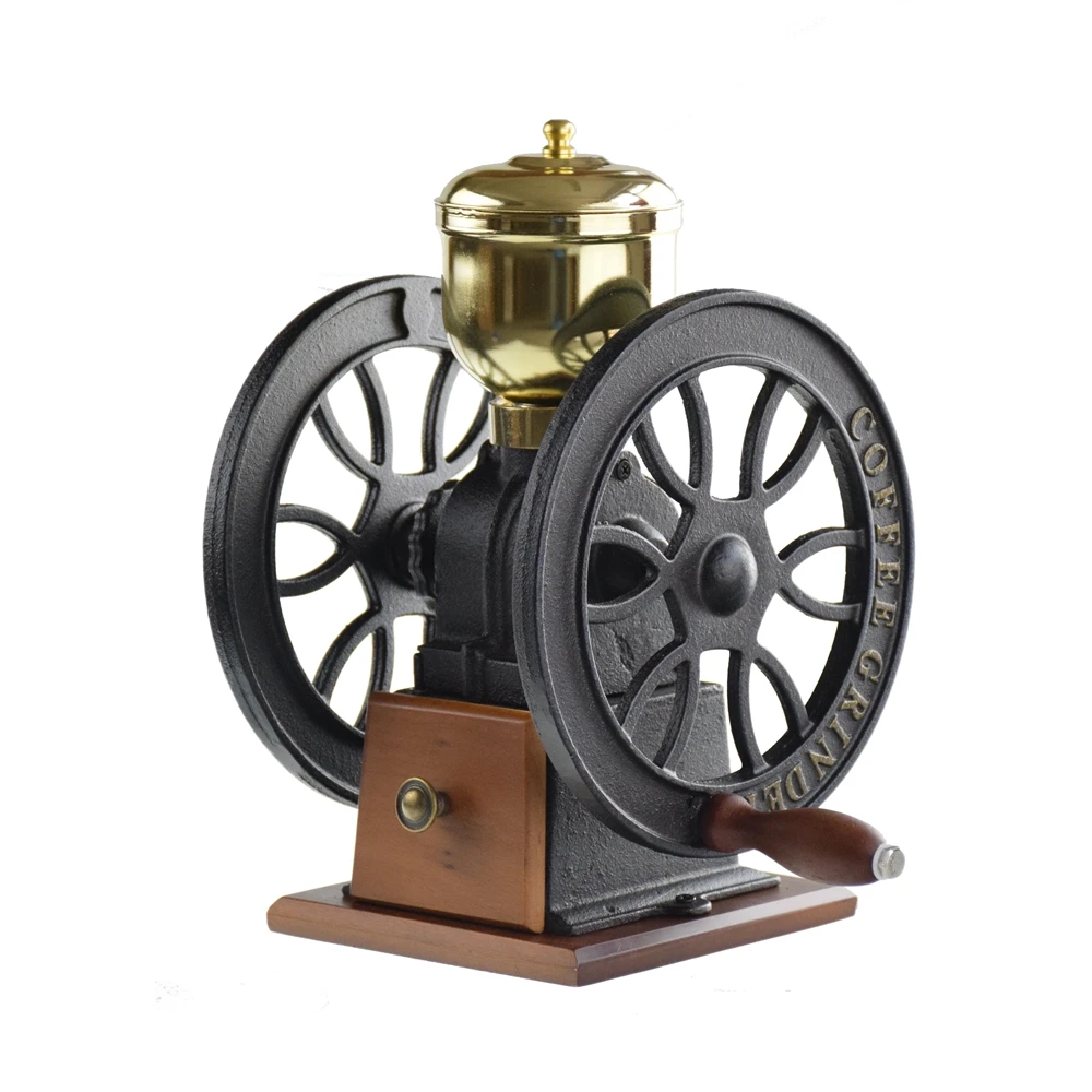 

ECOCOFFEE High Quality Manual Coffee Grinder With Roller Coffer Maker Household Kitchen Accessories L