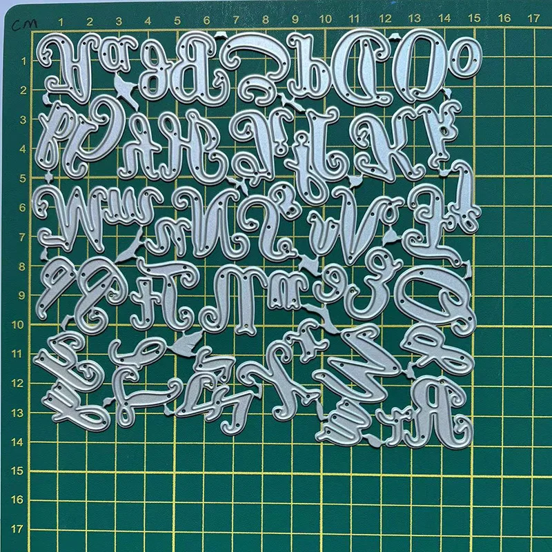 9 arten) 26 englisch Alphabet Buchstaben Metall Schneiden Stirbt DIY  Scrapbooking Papier Fotoalbum Handwerk Mould Karten Punch Schablonen -  AliExpress