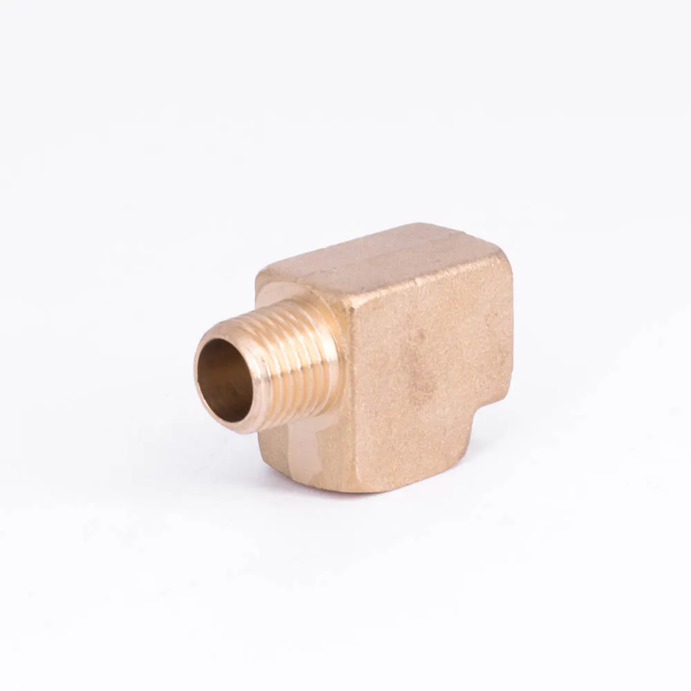 1/8" 1/4" 3/8" 1/2" NPT Female Female Male Tee 3 Ways Block Splitter Brass Pipe Fitting Coupler Connector Water Gas Fuel