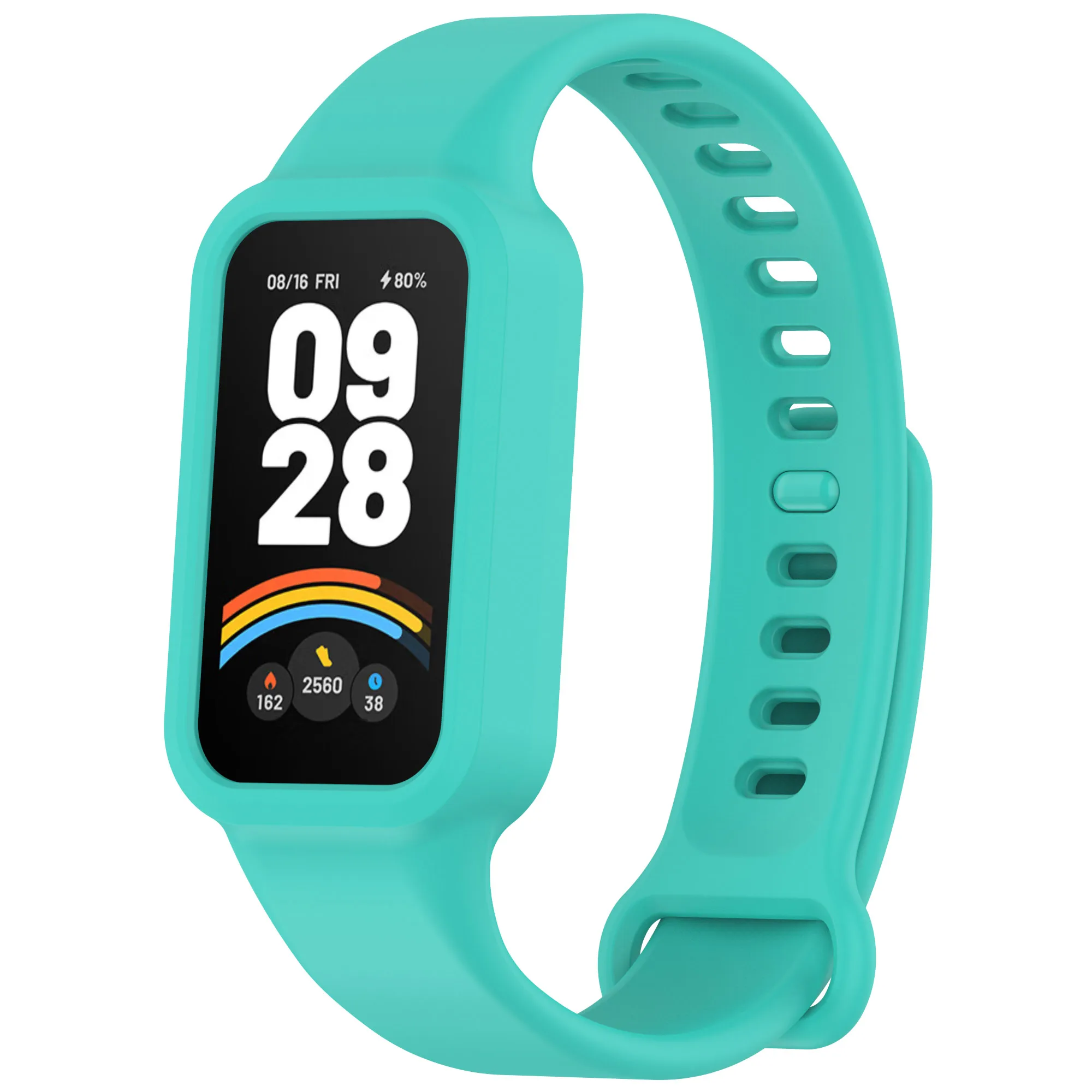 Silicone Protective Set: Case, Strap, and Screen Film