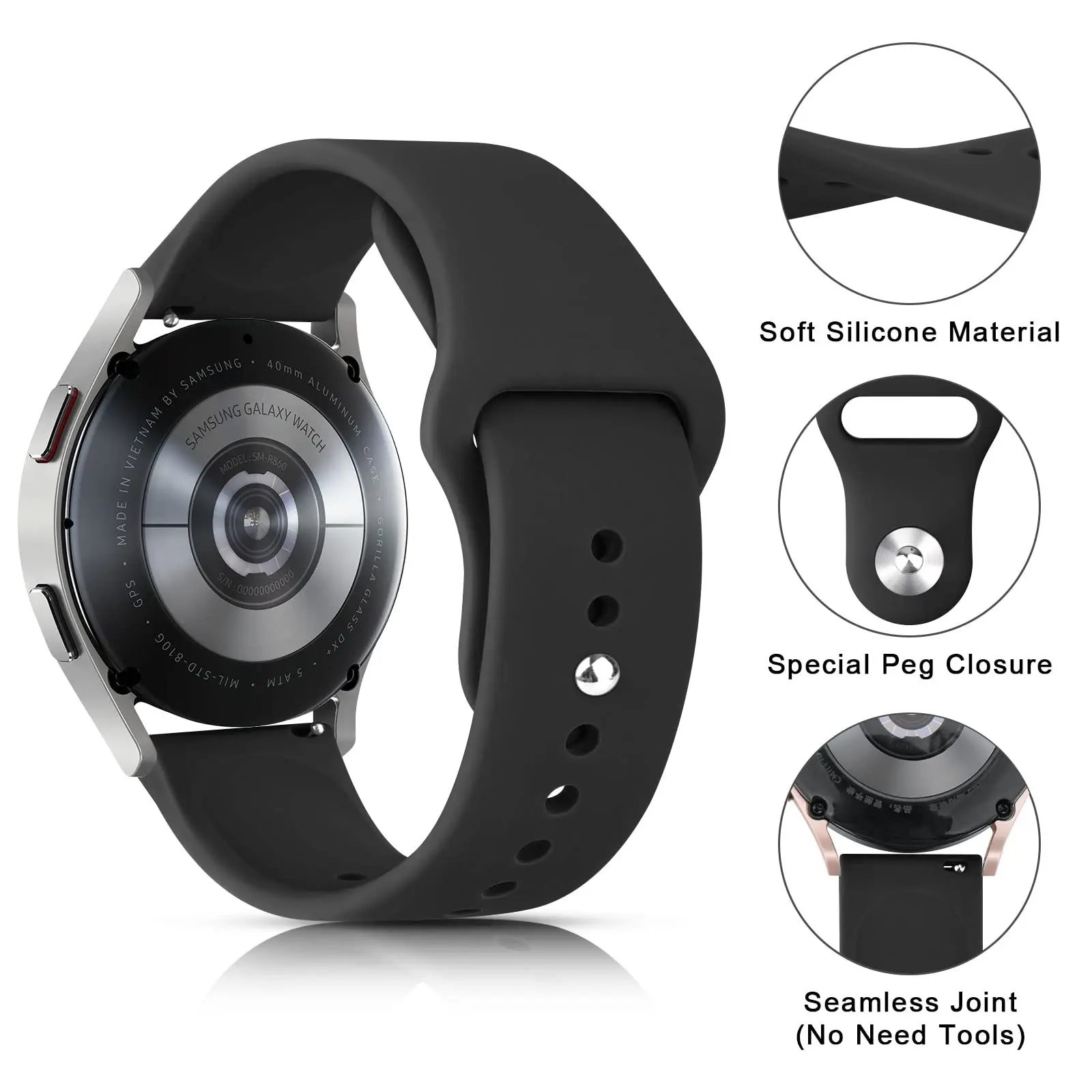 Multisize Silicone Sport Wristband