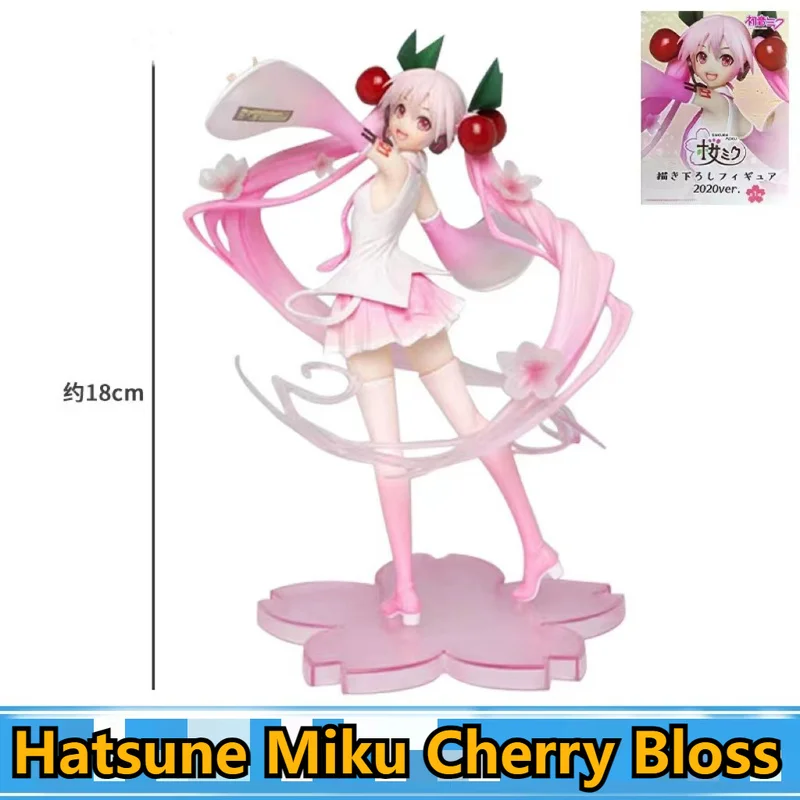 Новинка-hatsune-miku-вишневый-цвет-2020-miku-официальные-модели-фигурок-коллекционное-аниме-игрушки-подарки-на-день-рождения-кукольные-украшения-Статуя