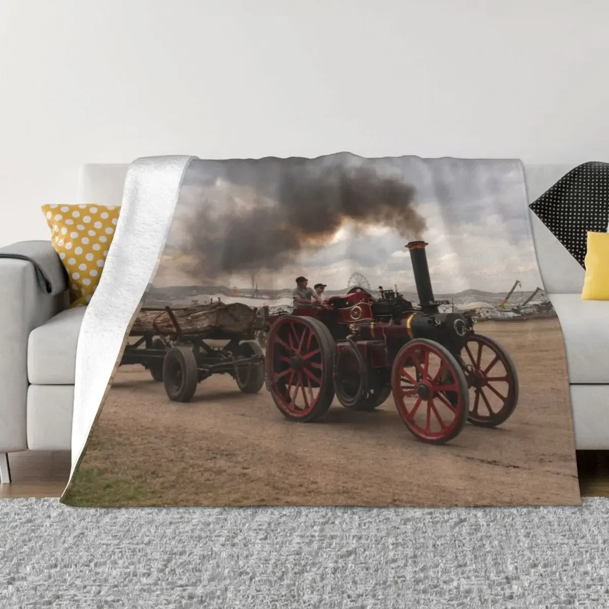 

Garrett Power Throw Blanket Hairy Flannel funny gift Blankets