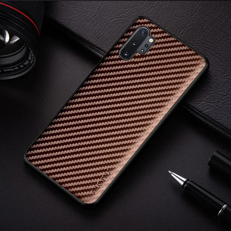 Carbon Fiber Texture Fashion Design Soft Back Phone Case