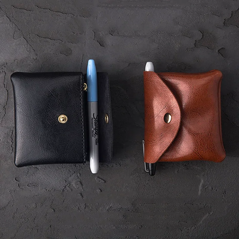 

Card and Coin Carrier Magic Tricks Coin Card Storage Bag Deck Guard Magia Magician Retro Style Accessories Illusions Magie Props