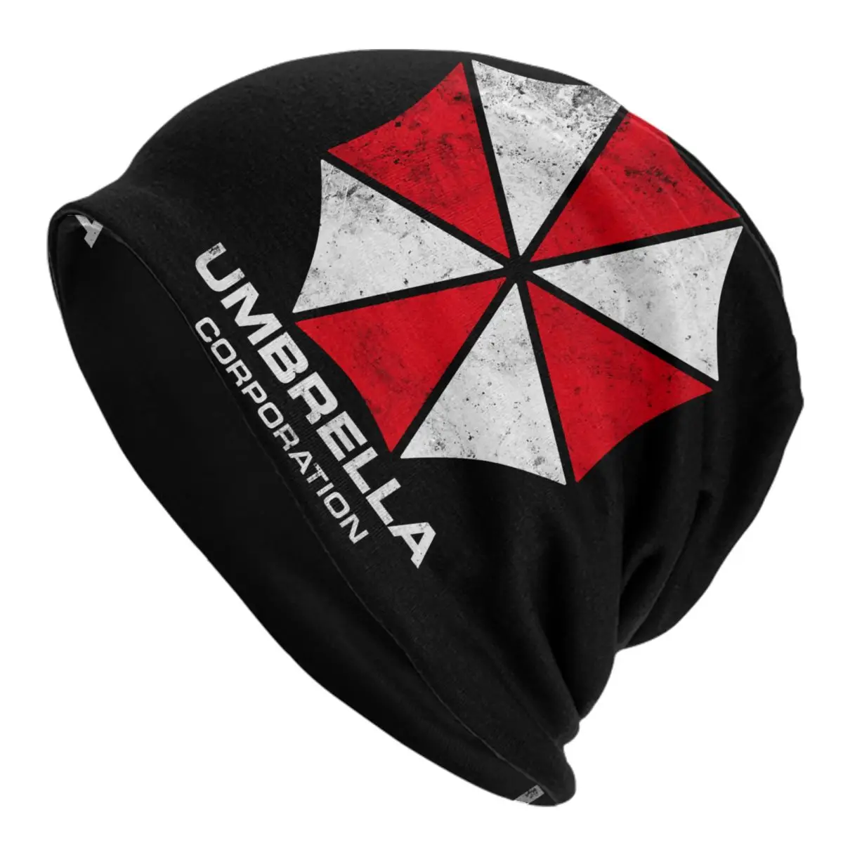 

Umbrella Corporation Skullies Beanies Caps Winter Warm Knit Hat Men Women Cool Adult Video Game Bonnet Hats Outdoor Ski Cap
