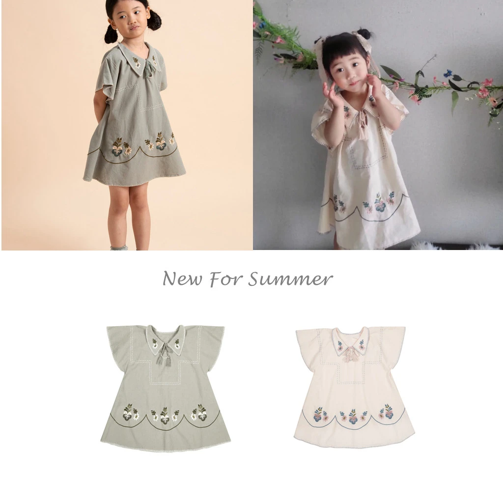 Children Clothes Girls Dress For New Year 22 Summer Baby Princess Party One Pieces Dress Kids Clothing From 2 To 7 Years Aliexpress