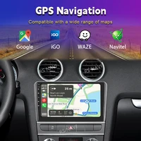 Android 15 Carplay Auto GPS Navigation Radio lecteur multimédia pour Audi A3 8P 2003 - 2013 2din unité principale vidéo stéréo autoradio 5