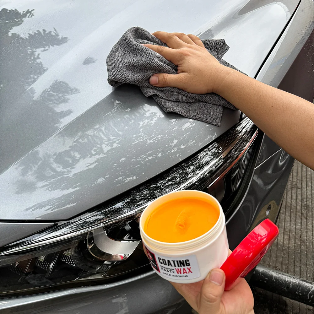 AUTOBRIGHT 40x40CM Microfiber Cleaning Towel 3/5/10pcs Wash Towels Extra Soft for Car Cleaning Drying 300gsm Cloth Car Wash 3