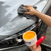 AUTOBRIGHT 40x40CM Microfiber Cleaning Towel 3/5/10pcs Wash Towels Extra Soft for Car Cleaning Drying 300gsm Cloth Car Wash 3