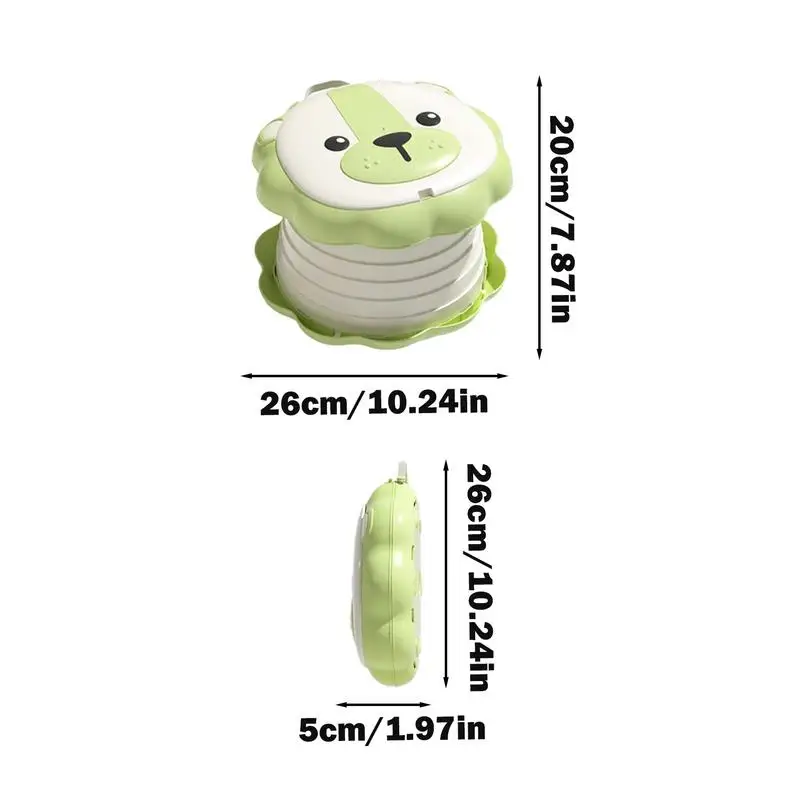 Foldable Travel Potties For Toddler Training Toilet Children-Friendly Potty Chair With Anti-slip Bottom Portable Accessories 6