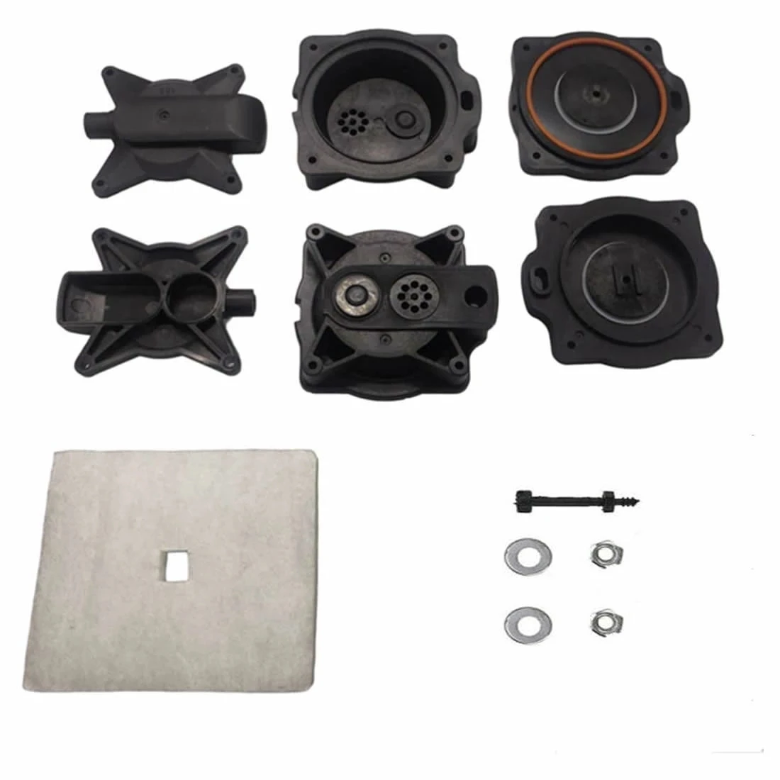 

Air Pump Diaphragm Rebuild Repair Kit for Hiblow HP-100 HP-120 Septic Air Pump