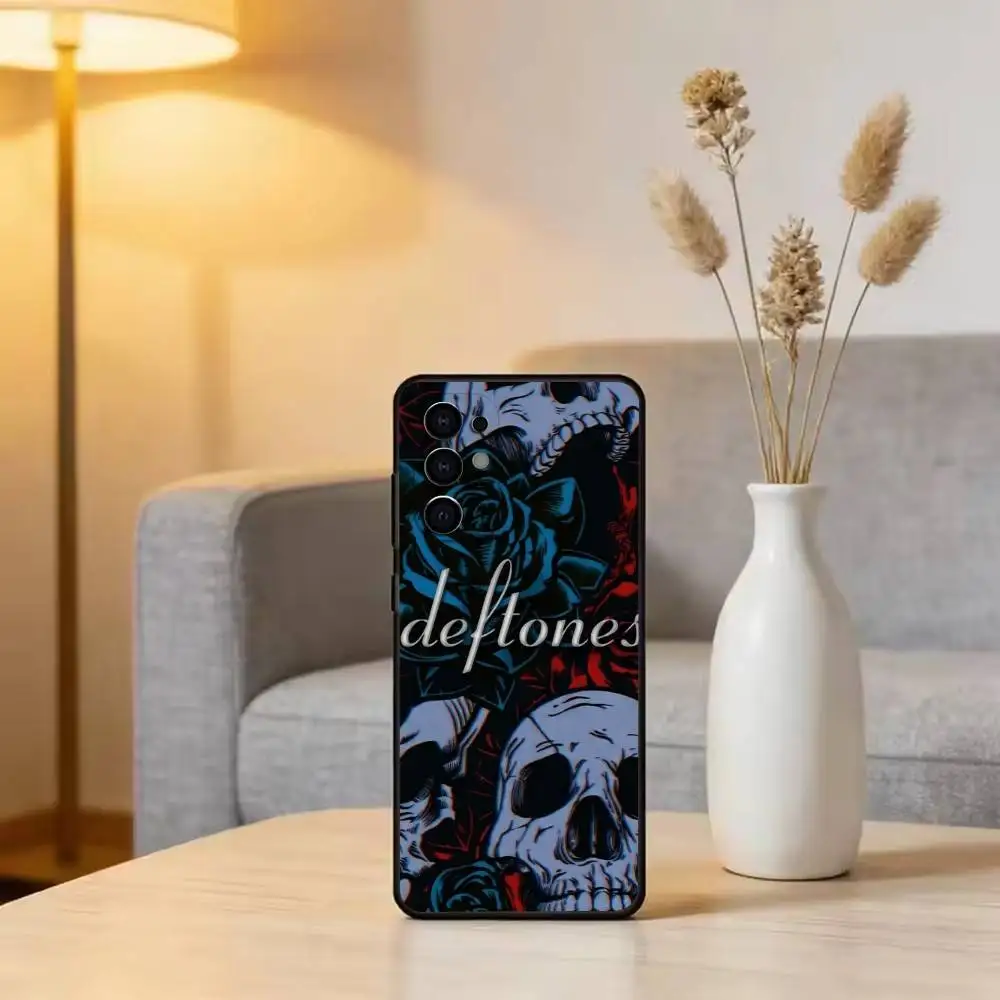 R-Rock B-Band D-Deftones Black Phone Case Cover