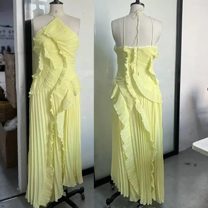 مثير الكشكشة فساتين الحفلات المسائية النساء 2025 ا...