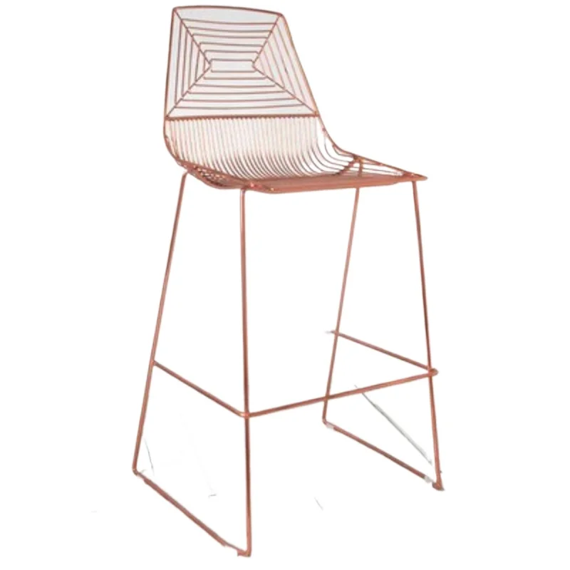Library Bar Stools Nordic Luxury American Italian Metal Banqueta Home Furniture