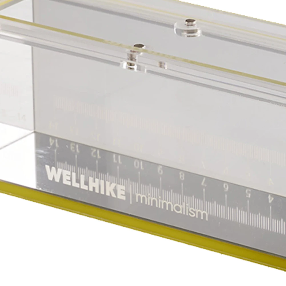 Acrylic Mini Fish Viewing Container with Lid for Outdoor Fish Tank