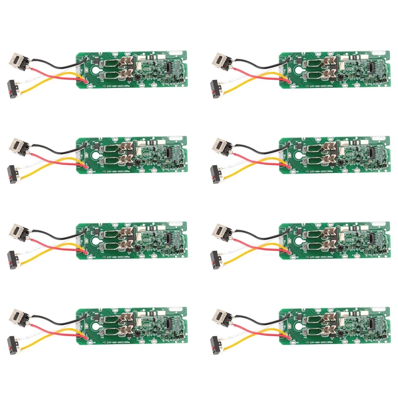 

8X Li-Ion Battery Charging PCB Protection Circuit Board For Dyson 21.6V V6 V7 Vacuum Cleaner