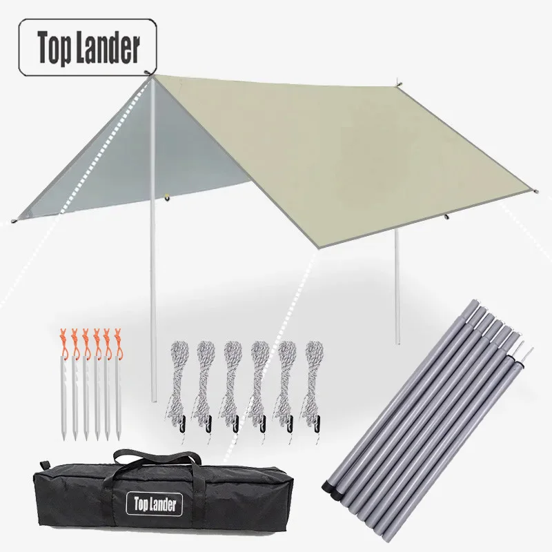 Light Khaki Tarp Set