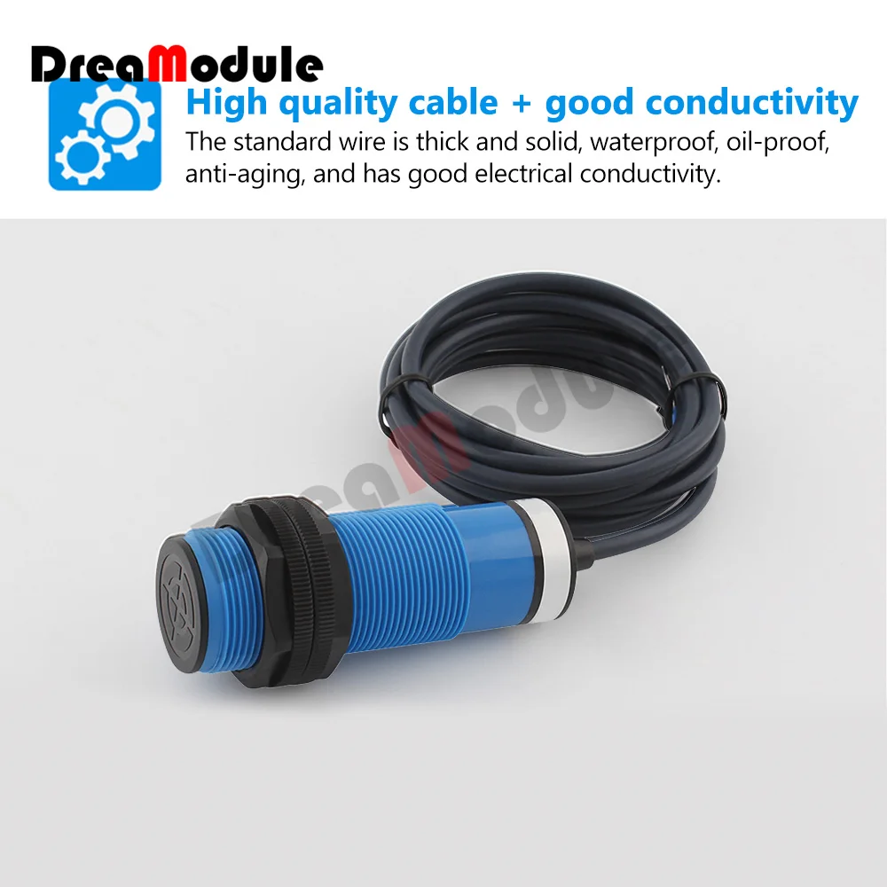 Material Level Detection Capacitive Proximity Switch CJM30-10A1-S CJM30-10A2-S Second-line AC 220V Normally Open Normally Closed 3