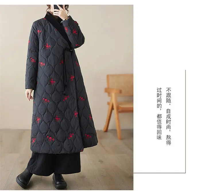 mulheres, moda inverno, colarinho cruzado, hanfu, estilo