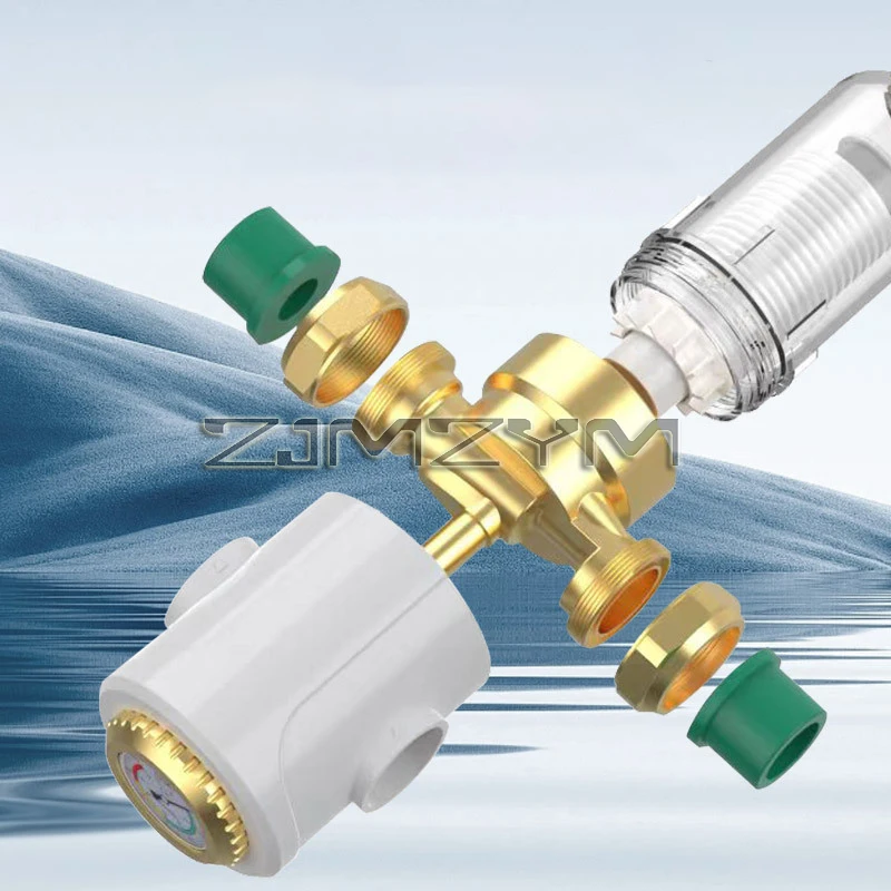 Pre Filter Backwash Stainless Steel Mesh Purifier Central Prefilter Water Filter Sediment Filtration Whole House Water