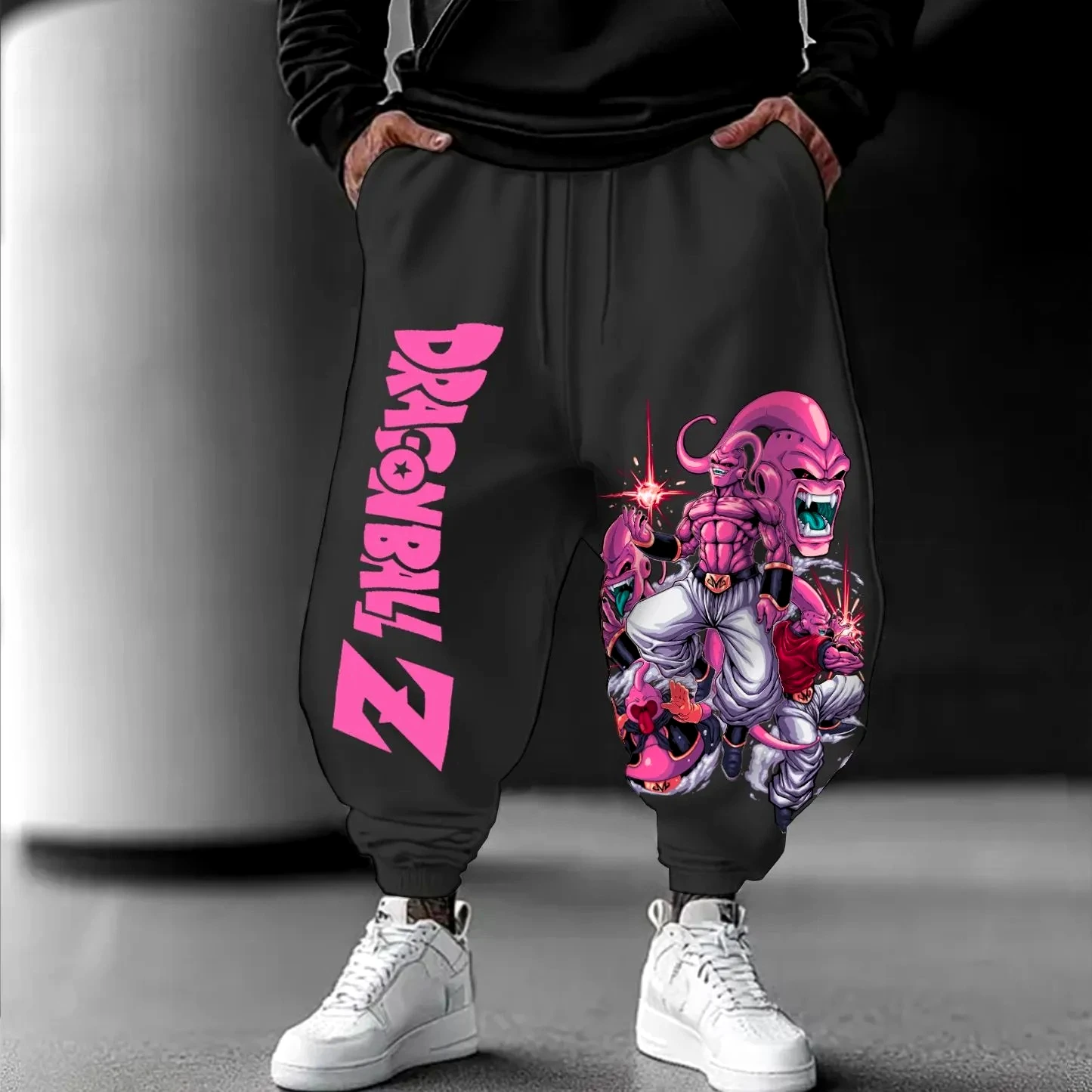 2025 Dragon Ball GOKU Majin Buu Anime Peripheral Trousers American