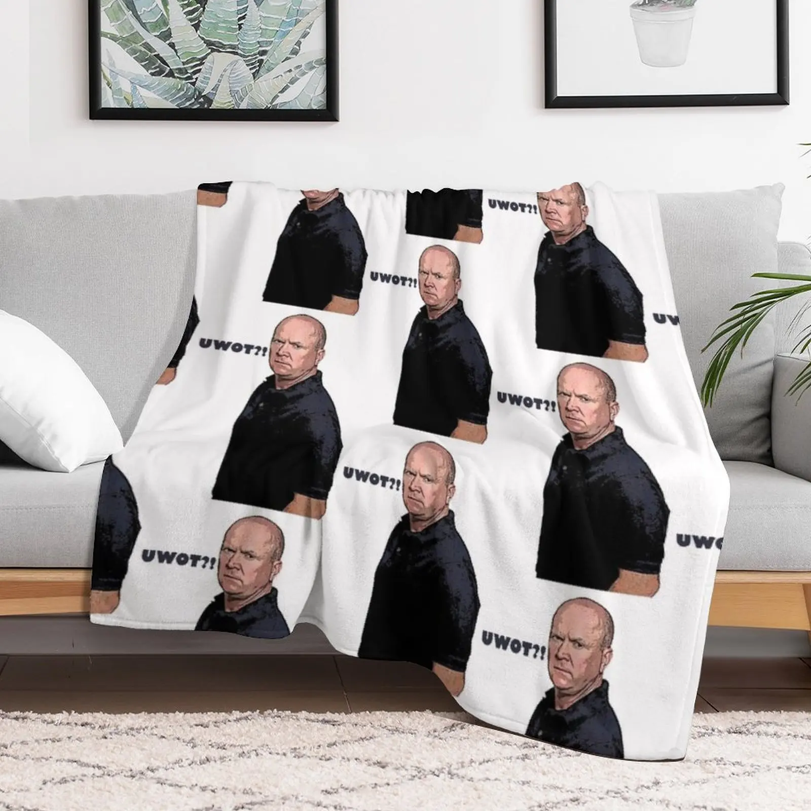 Phil Mitchell - EastEnders Throw Blanket Sofa Flannels Blankets 5