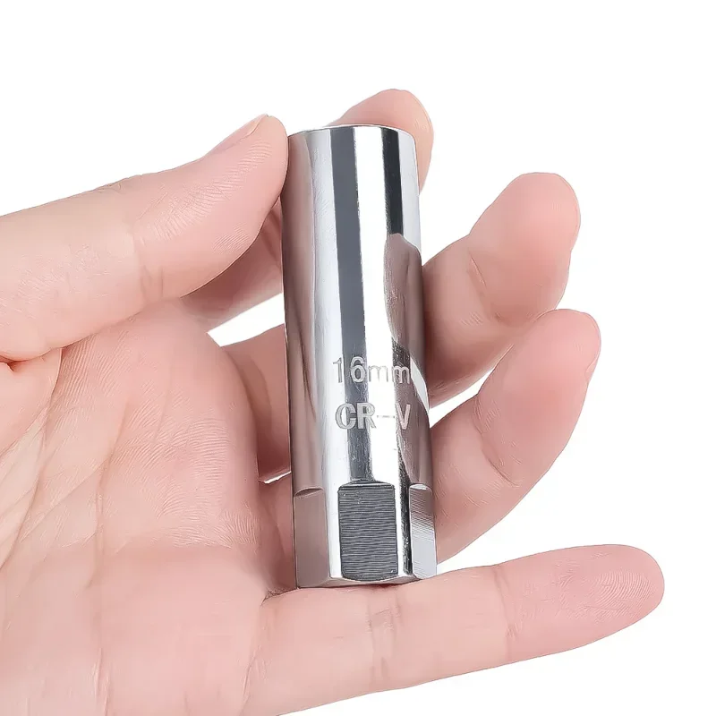 14/16mm Spark Plug Sleeve Wrench Car Repair Tool 3/8 Magnetic 12 Angle Thin Wall Sparks Plugs Removal Auto Repairs Tools